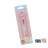 Pusheen Strawberry 6-Colour Pen – Cute & Colourful Stationery